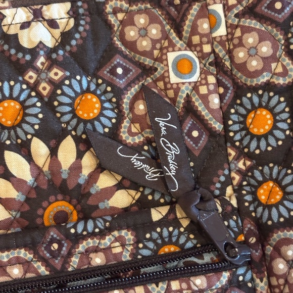 21. Vera Bradley Geometric Floral Quilted Bag NWOT - Picture 5 of 10